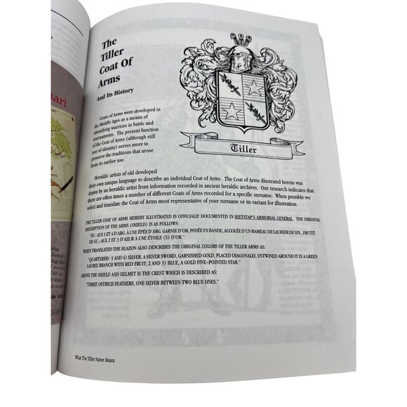 The New World Book Of Tillers Halberts Family Heritage Genealogy Paperback Book - Picture 4 of 8